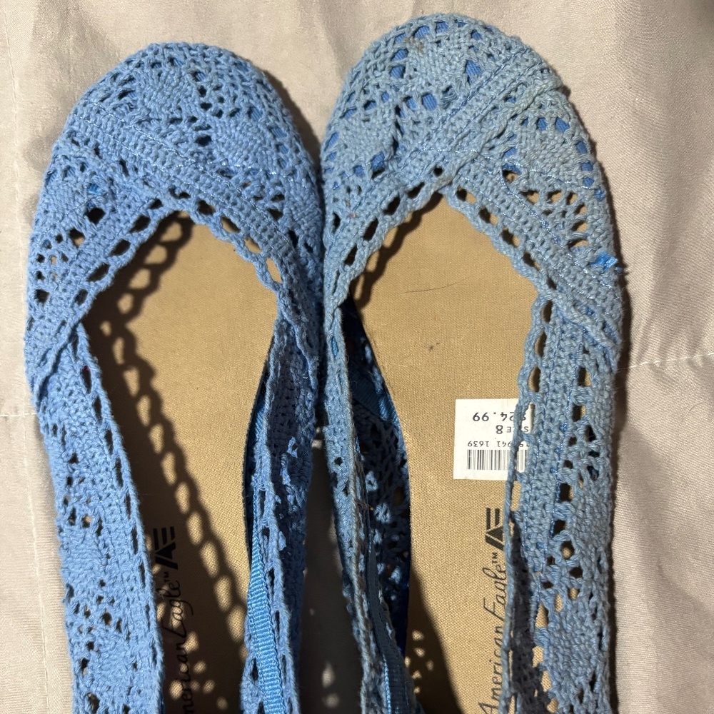 American Eagle mesh flats - Brand new